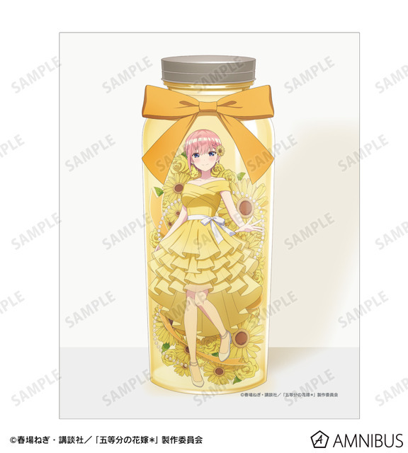 TVスペシャルアニメ『五等分の花嫁＊』描き下ろし 中野一花 ハーバリウムver. F0号キャンバスボード