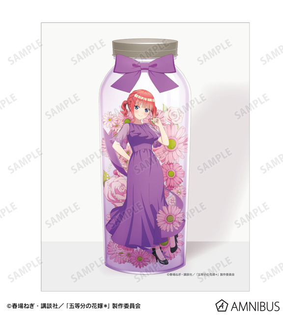 TVスペシャルアニメ『五等分の花嫁＊』描き下ろし 中野二乃 ハーバリウムver. F0号キャンバスボード