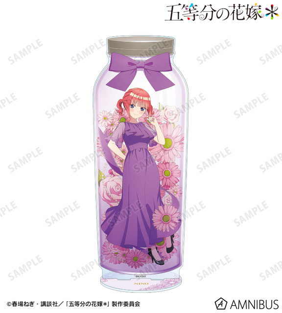 TVスペシャルアニメ『五等分の花嫁＊』描き下ろし 中野二乃 ハーバリウムver. 特大アクリルスタンド