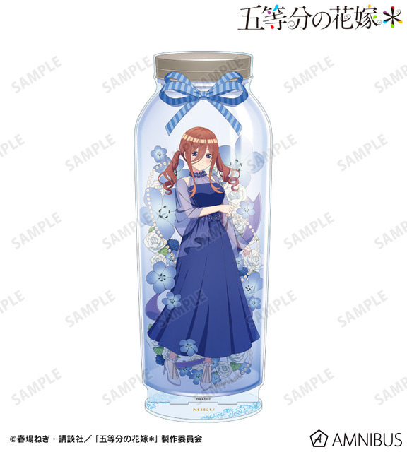 TVスペシャルアニメ『五等分の花嫁＊』描き下ろし 中野三玖 ハーバリウムver. 特大アクリルスタンド