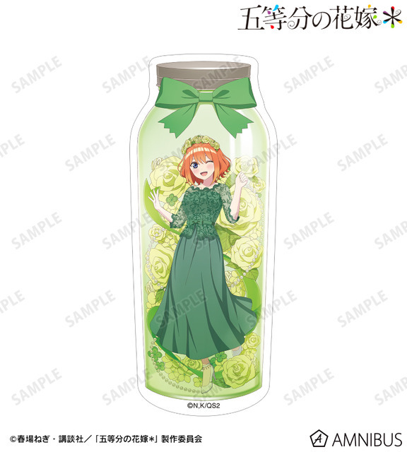 TVスペシャルアニメ『五等分の花嫁＊』描き下ろし 中野四葉 ハーバリウムver. ダイカットステッカー