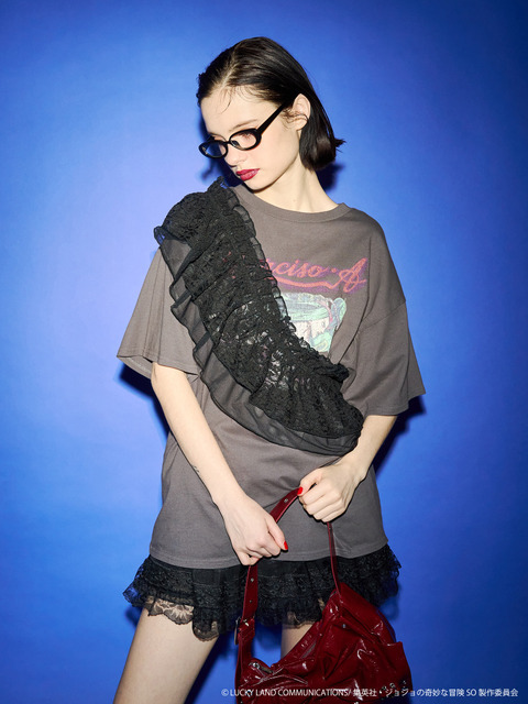 【アニメ『ジョジョの奇妙な冒険 ストーンオーシャン』×jouetie】オーバーTシャツ