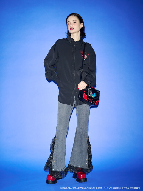 【アニメ『ジョジョの奇妙な冒険 ストーンオーシャン』×jouetie】BIGシャツ