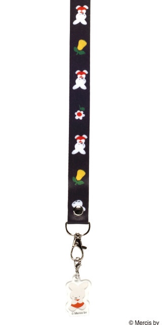 ミッフィー　70thアニバーサリーナインチェネックストラップ