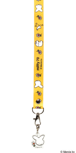 ミッフィー　70thアニバーサリーナインチェネックストラップ