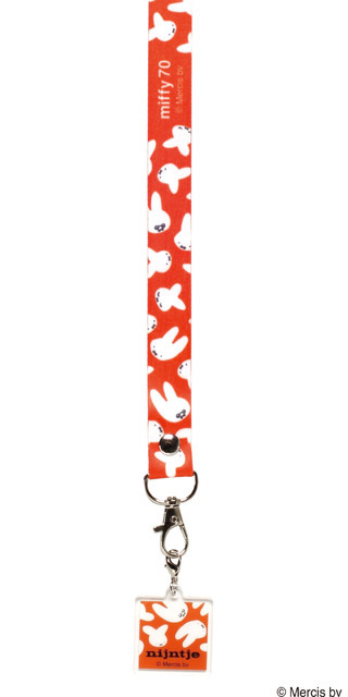 ミッフィー　70thアニバーサリーナインチェネックストラップ