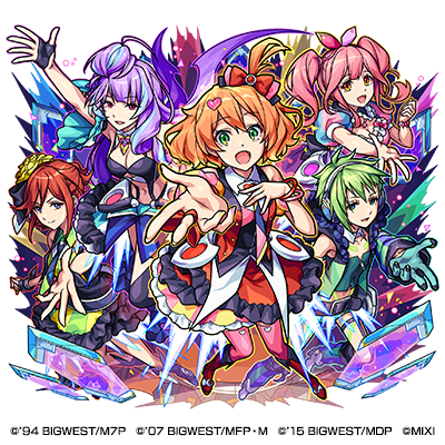 火属性　★6　超時空ヴィーナス ワルキューレ（獣神化）CV：鈴木みのり（フレイア・ヴィオン）小清水亜美（美雲・ギンヌメール）安野希世乃（カナメ・バッカニア）東山奈央（レイナ・プラウラー）西田望見（マキナ・中島）