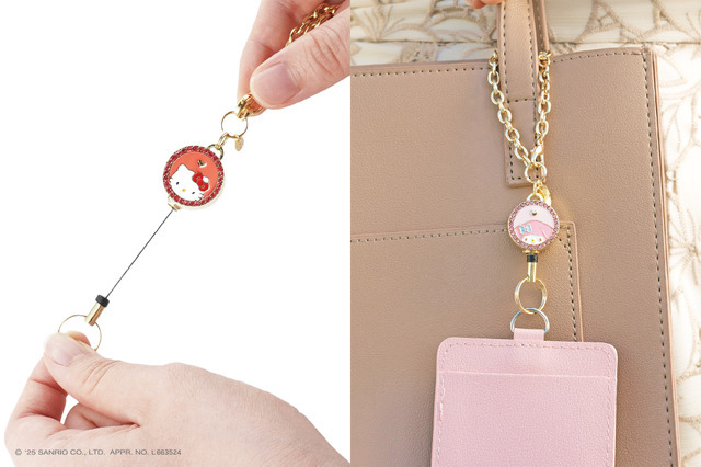リールキーホルダー サンリオキャラクターズ