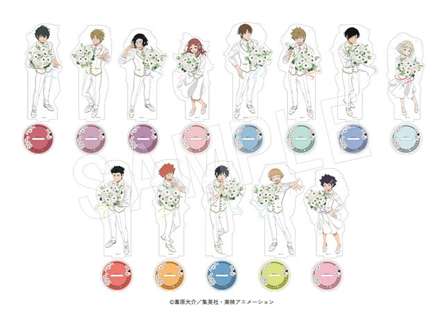 アニメ『ワールドトリガー』アクリルフィギュアスタンド Bouquet ver.2（C）葦原大介／集英社・東映アニメーション