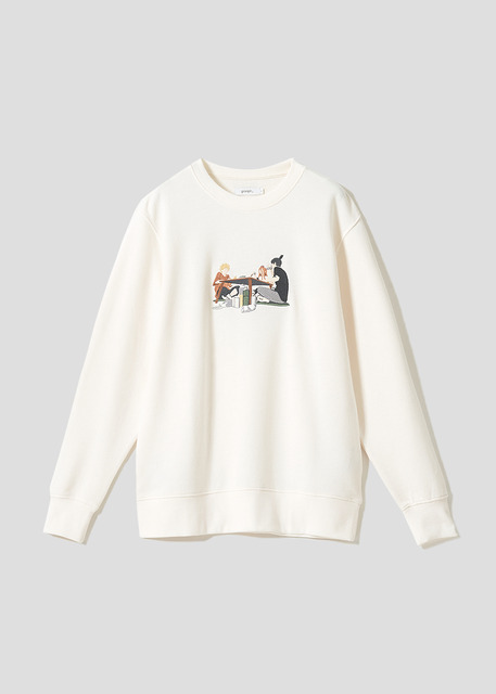 アニメ『チェンソーマン』×グラニフ「早川家｜裏毛スウェット」