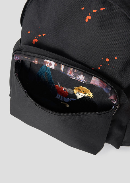 アニメ『チェンソーマン』×グラニフ「デンジとポチタ｜バックパック」ポケット内部