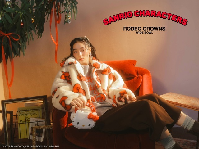 「サンリオキャラクターズ」×「RODEO CROWNS WIDE BOWL(ロデオクラウンズ ワイドボウル)」第4弾