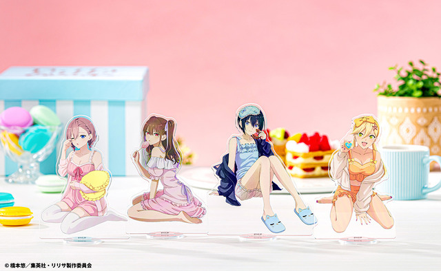 D賞　アクリルスタンド（全4種／約12～14cm）※種類は選べません。