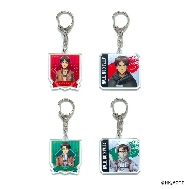 進撃の巨人 Animation リバーシブルアクキー