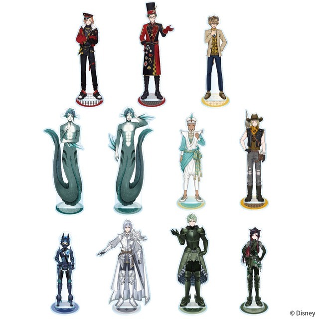 アクリルスタンド (7章実装SSRカード) 全11種　各1,500円（税込）