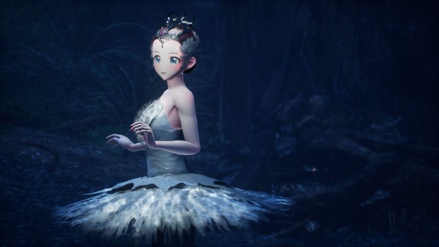 『SWAN LAKE～starring KizunaAI』場面写真