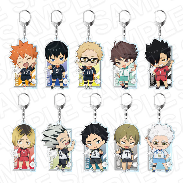 アニメ『ハイキュー!!』デカキーホルダー ナイスプレー ver.（全10種）