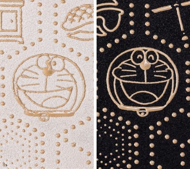 『ドラえもん』「甲州印伝」小物シリーズ第2弾　ミニウォレットとカードケースが登場