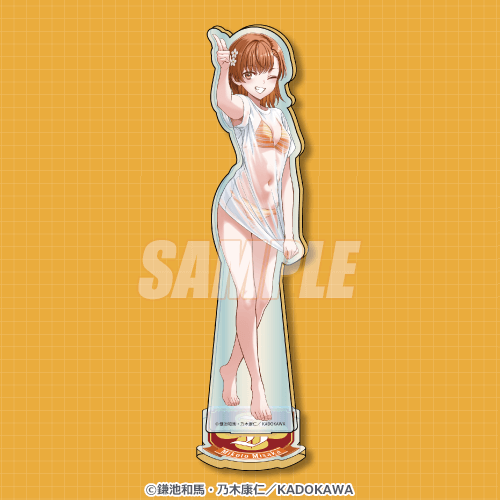 くじ引き堂『とある科学の心理掌握』オンラインくじ　A賞：アクリルスタンド 御坂美琴 描き下ろし