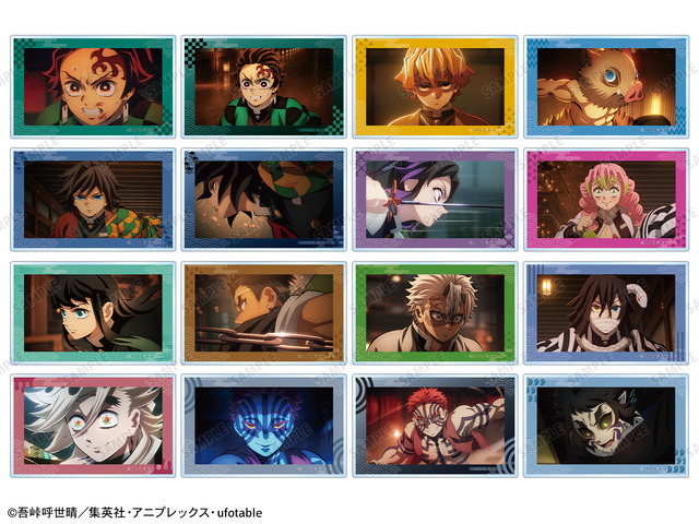 トレーディング場面写アクリルカード（全16種）