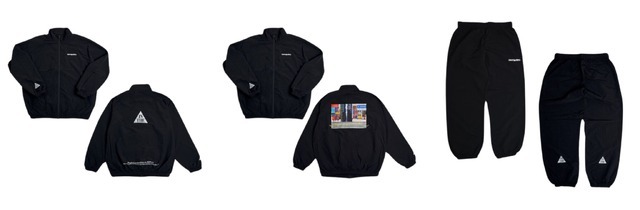 ポリエステルジャージ（全3種） 販売予定価格（トップス）：各¥18,700（税込）、販売予定価格（パンツ）：¥15,500（税込）