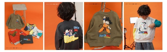 ドラゴンボールコラボ モチーフトレーナー