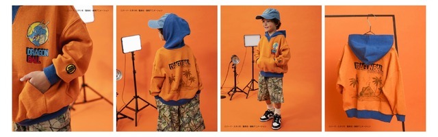 ドラゴンボールコラボ 亀仙流パーカー