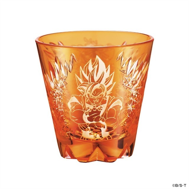 『ドラゴンボールZ』江戸切子グラス　孫悟空