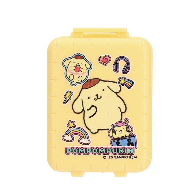 「サンリオキャラクターズ ミニキャリーケースチャーム」ポムポムプリン