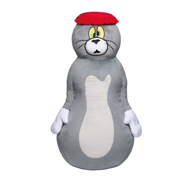 Happyくじ『TOM and JERRY FUNNY ART!』5　ラスト賞 トム大きいぬいぐるみ