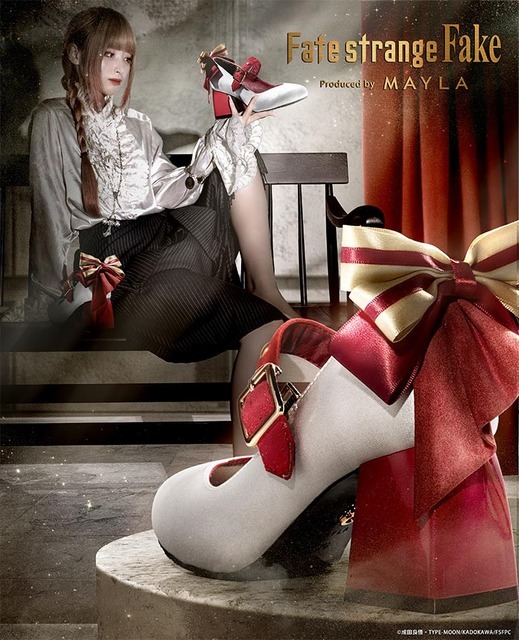 「Fate／strange Fake アイコニック シューズ オブジェ パンプス」セイバー[SV]