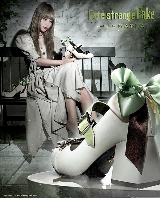 「Fate／strange Fake アイコニック シューズ オブジェ パンプス」ランサー[GR]