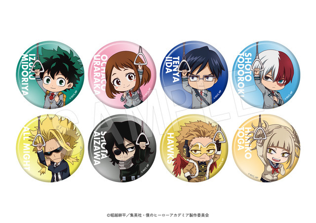 トレーディング缶バッジ ミニキャラver. TypeA/B（全8種）