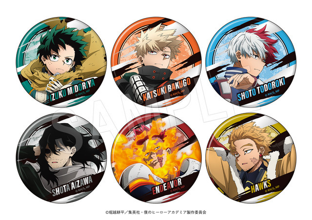 トレーディングメタル缶バッジ（ランダムレア入り）（全6種）