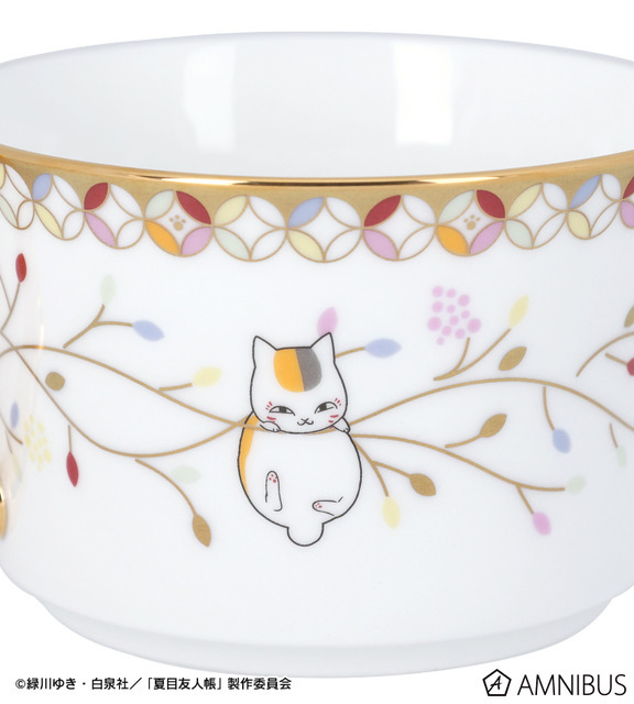 TVアニメ『夏目友人帳』ノリタケコラボ ニャンコ先生 カップ＆ソーサー