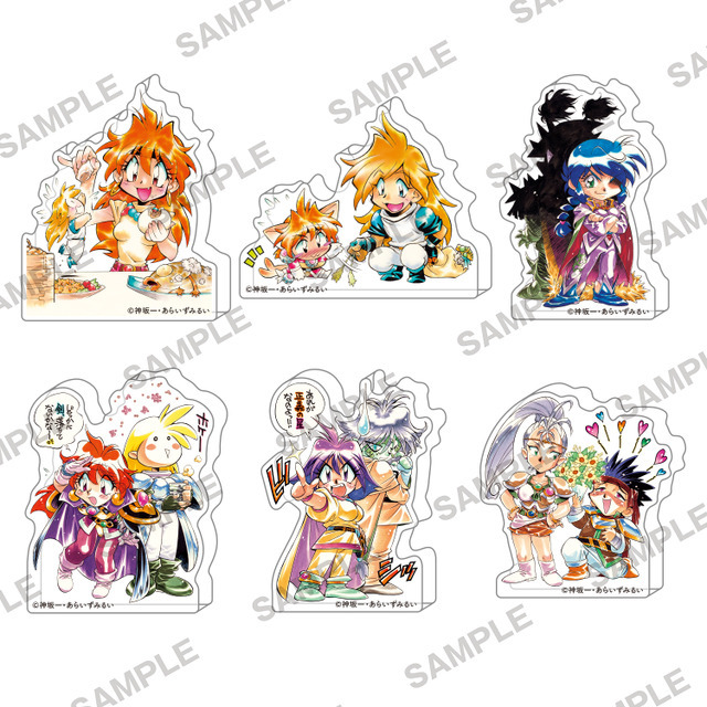 【原作35周年記念】『スレイヤーズ』トレーディングアクリルブロック（全6種）