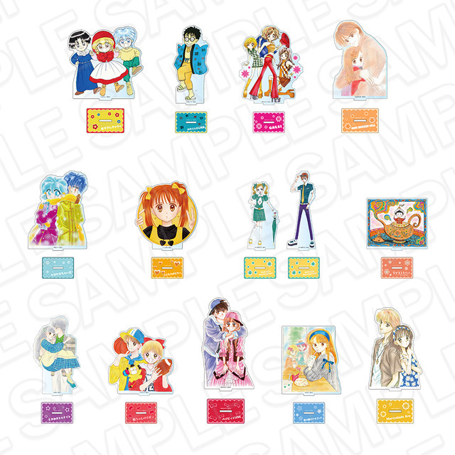 「りぼん70周年記念CAFE」アクリルフィギュア（全14種）