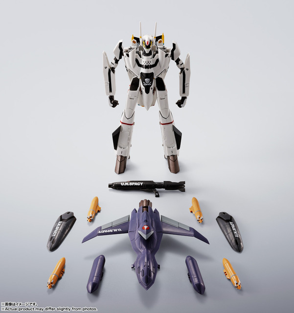 HI-METAL R　VF-0Sフェニックス(ロイ・フォッカー機) ＋ QF-2200D-B ゴースト