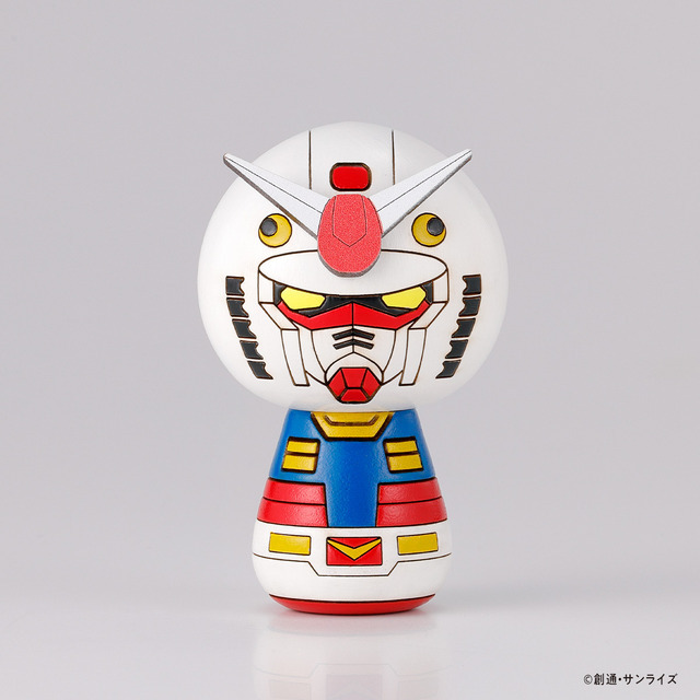 「STRICT-G JAPAN 『機動戦士ガンダム』卯三郎こけし」ガンダム