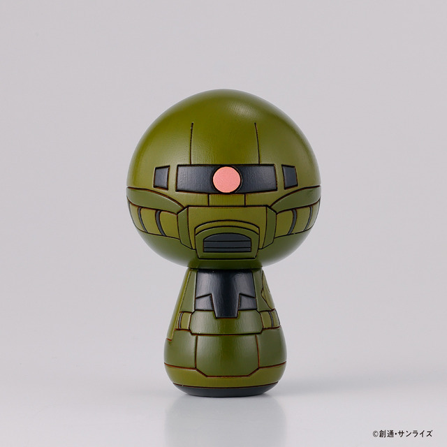 「STRICT-G JAPAN 『機動戦士ガンダム』卯三郎こけし」量産型ザク