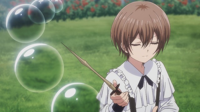 冬アニメ『魔術師クノンは見えている』第1話「色付く世界」先行場面カット