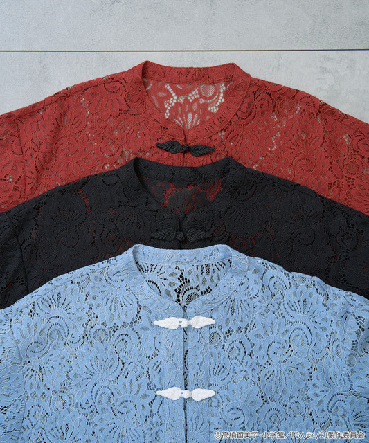 TVアニメ『らんま1/2』× earth music＆ecology Japan Label「チャイナレースシャツ」（C）高橋留美子・小学館/「らんま1/2」製作委員会