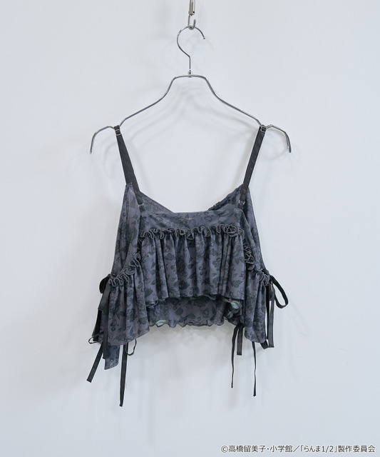 TVアニメ『らんま1/2』× earth music＆ecology Japan Label「シアービスチェ」ブラック（C）高橋留美子・小学館/「らんま1/2」製作委員会