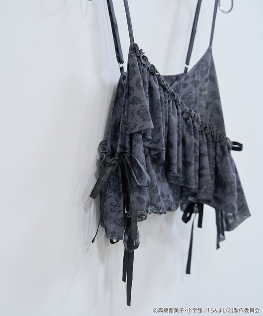 TVアニメ『らんま1/2』× earth music＆ecology Japan Label「シアービスチェ」ブラック（C）高橋留美子・小学館/「らんま1/2」製作委員会