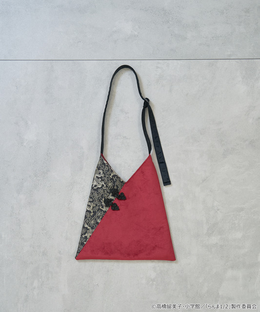 TVアニメ『らんま1/2』× earth music＆ecology Japan Label「チャイナトートバッグ」ボルドー（C）高橋留美子・小学館/「らんま1/2」製作委員会