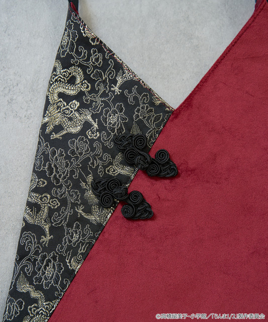 TVアニメ『らんま1/2』× earth music＆ecology Japan Label「チャイナトートバッグ」ボルドー（C）高橋留美子・小学館/「らんま1/2」製作委員会