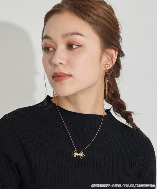 TVアニメ『らんま1/2』× earth music＆ecology Japan Label「ネックレス」使用イメージ（C）高橋留美子・小学館/「らんま1/2」製作委員会