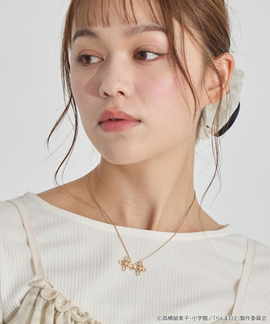 TVアニメ『らんま1/2』× earth music＆ecology Japan Label「ネックレス」使用イメージ（C）高橋留美子・小学館/「らんま1/2」製作委員会