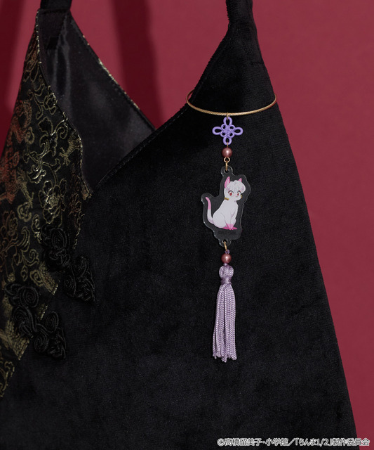 TVアニメ『らんま1/2』× earth music＆ecology Japan Label「バッグチャーム」使用イメージ（C）高橋留美子・小学館/「らんま1/2」製作委員会