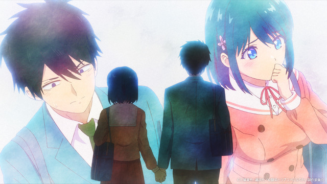 冬アニメ『幼馴染とはラブコメにならない』第1話「通学路でも間接キスでもお尻を乗せてもラブコメにならない」先行場面カット